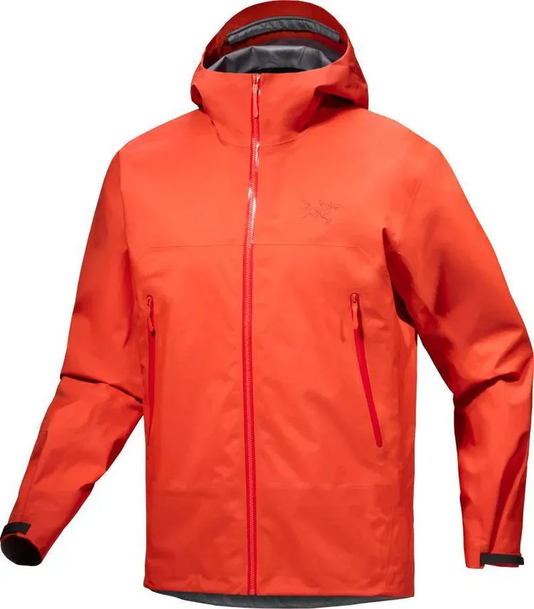 Arc'teryx Beta Jacket Men’s – Waterproof, Breathable, and Durable Alpine Jacket with Drop Hood and RECCO Reflector