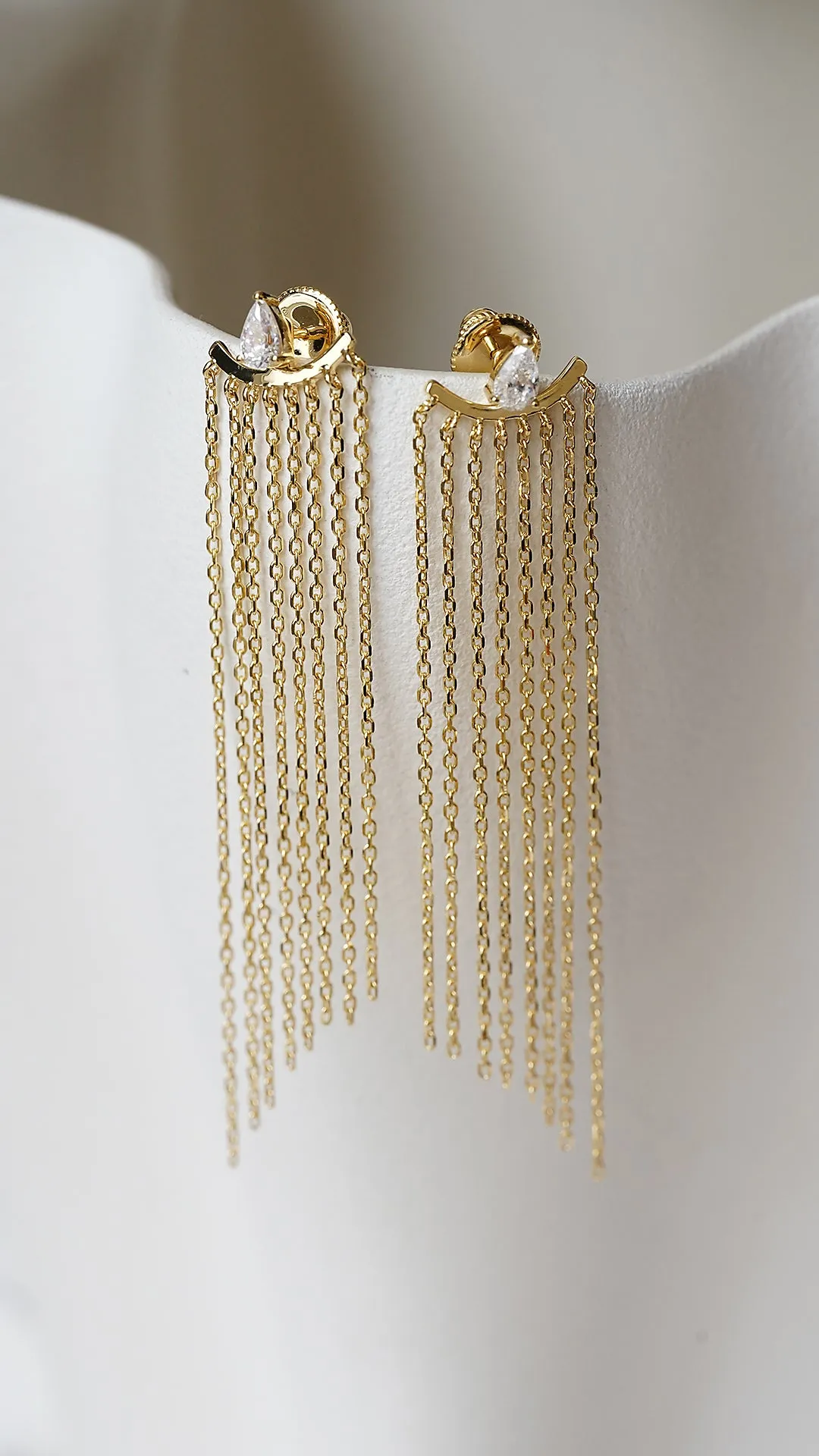 Avalon Earrings Gold Vermeil