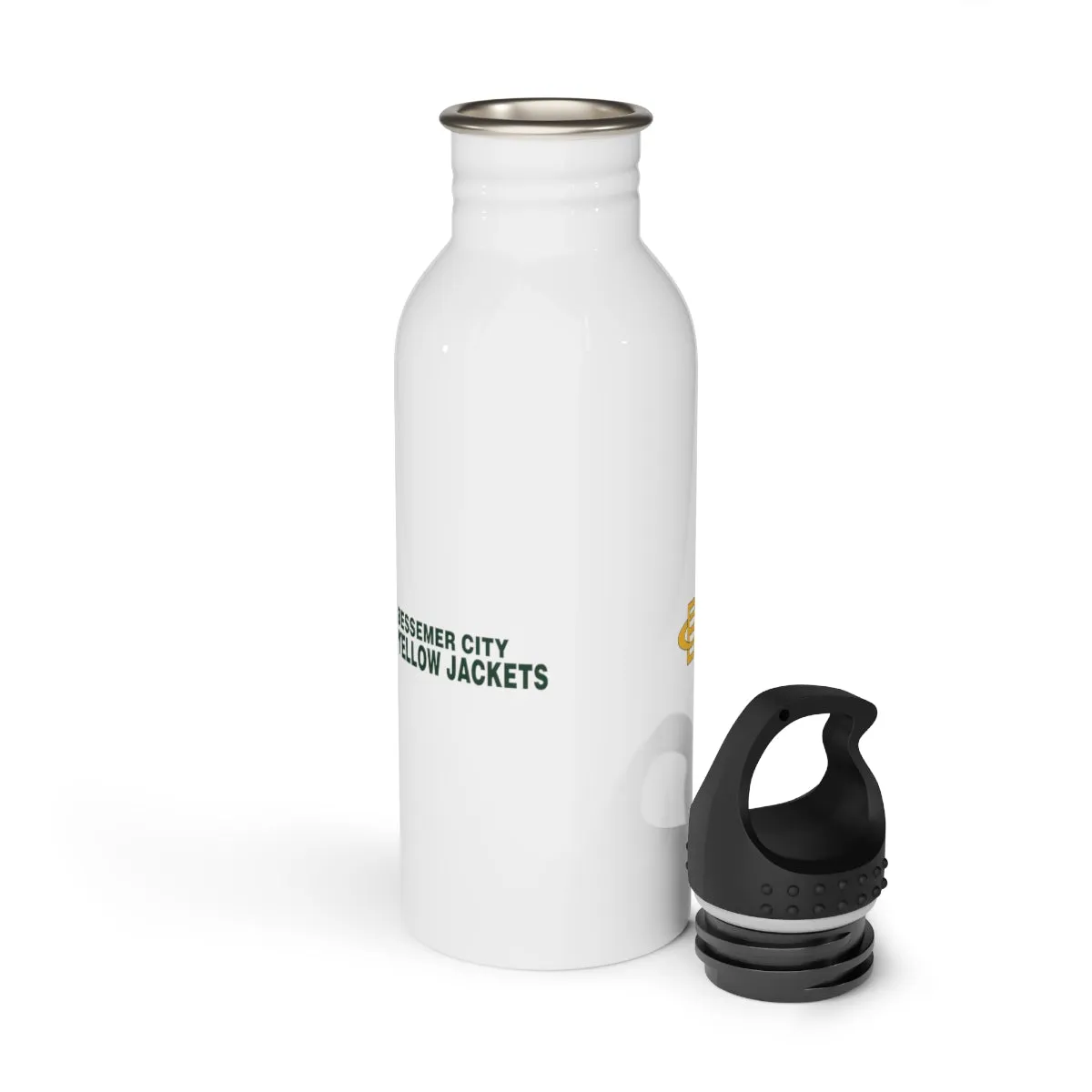 Bessemer City Yellow Jackets Stainless Steel Water Bottle