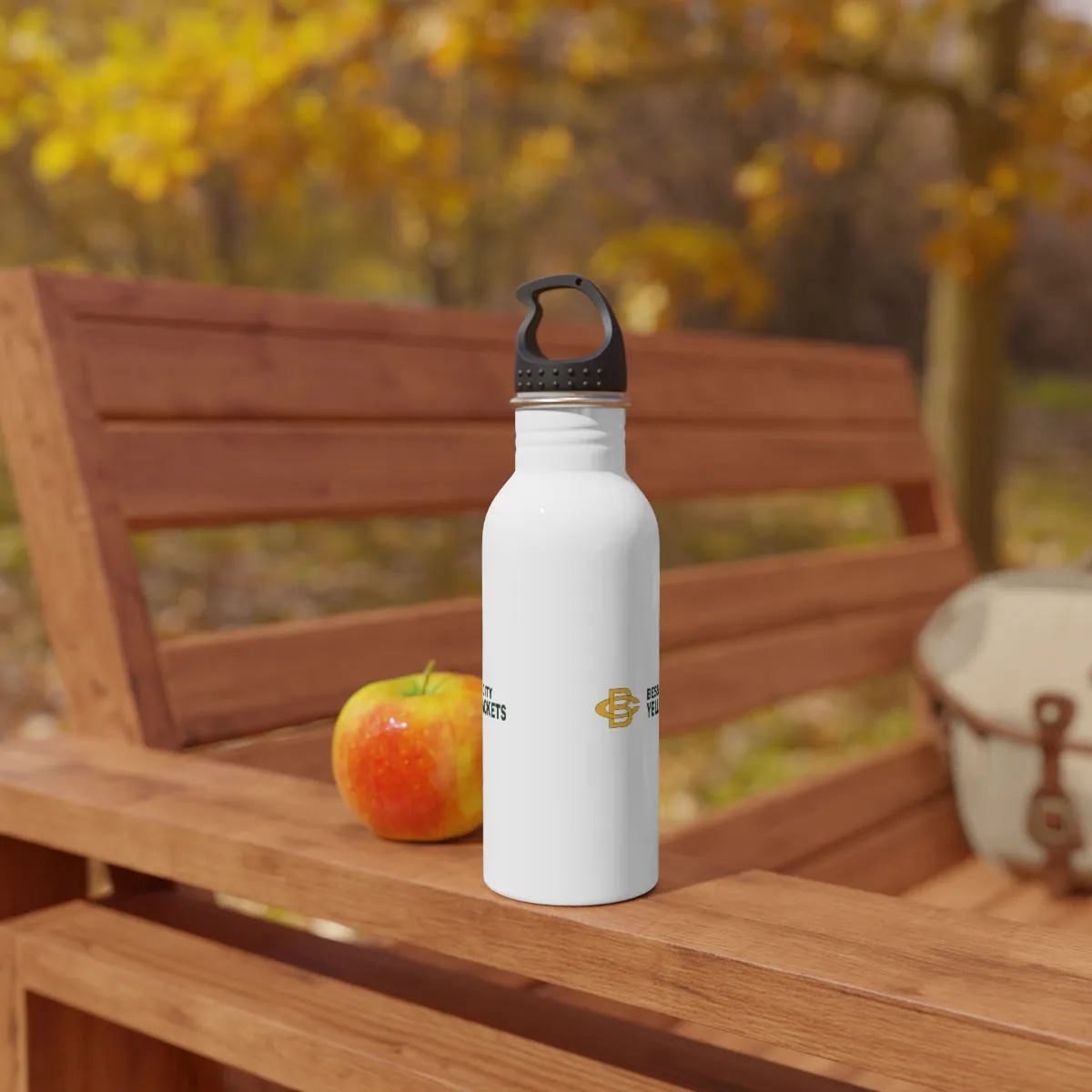 Bessemer City Yellow Jackets Stainless Steel Water Bottle