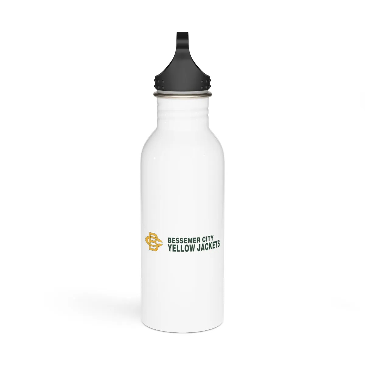 Bessemer City Yellow Jackets Stainless Steel Water Bottle