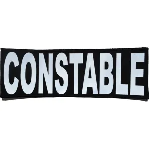 Constable Reflective - 4x12 Patch