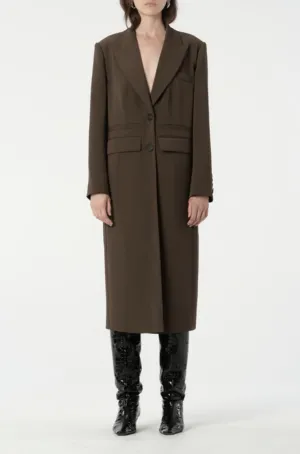 Elka Collective | Amaya Coat - Chocolate