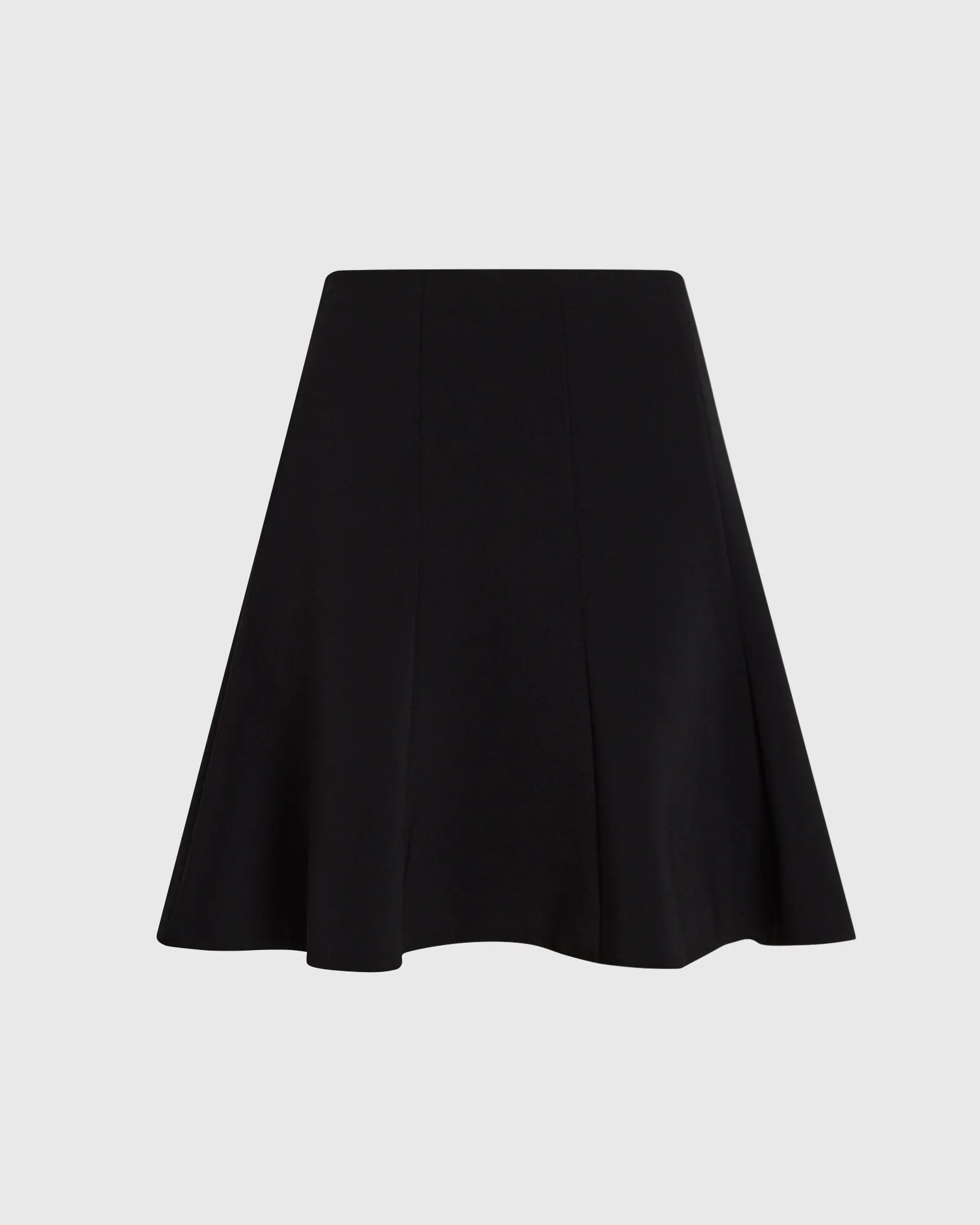 Fluted Mini Skirt