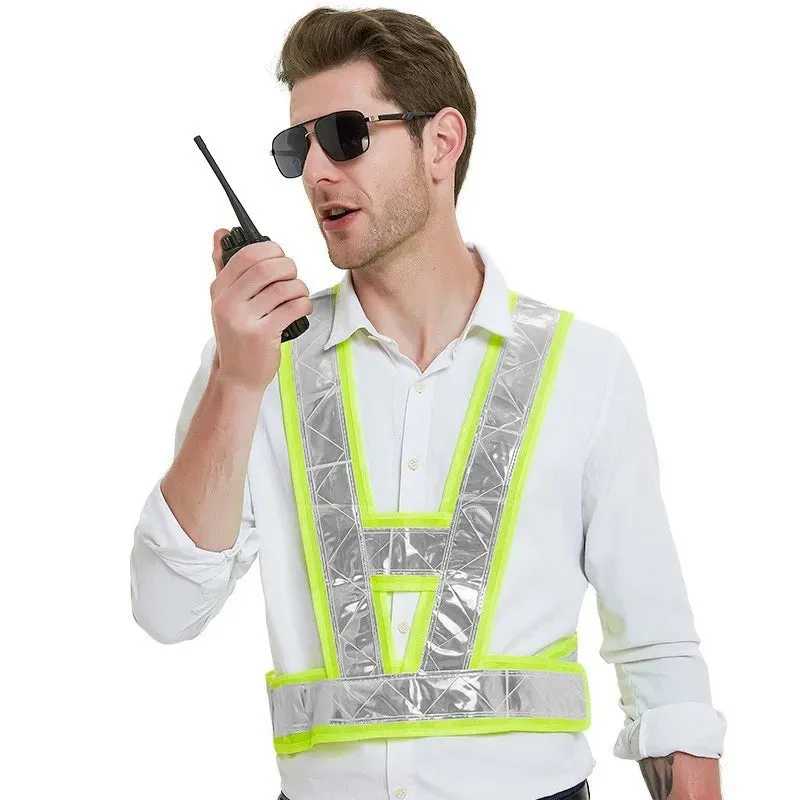 High Visibility Strap Security  Jacket