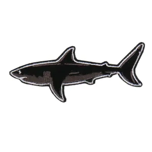 Hot Leathers Great White Shark Back Bike Embroidered 4"X2" Patch