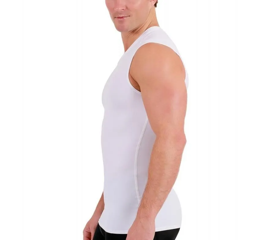 Insta Slim USA Compression Sleeveless High V-neck Shirt 2VAT013