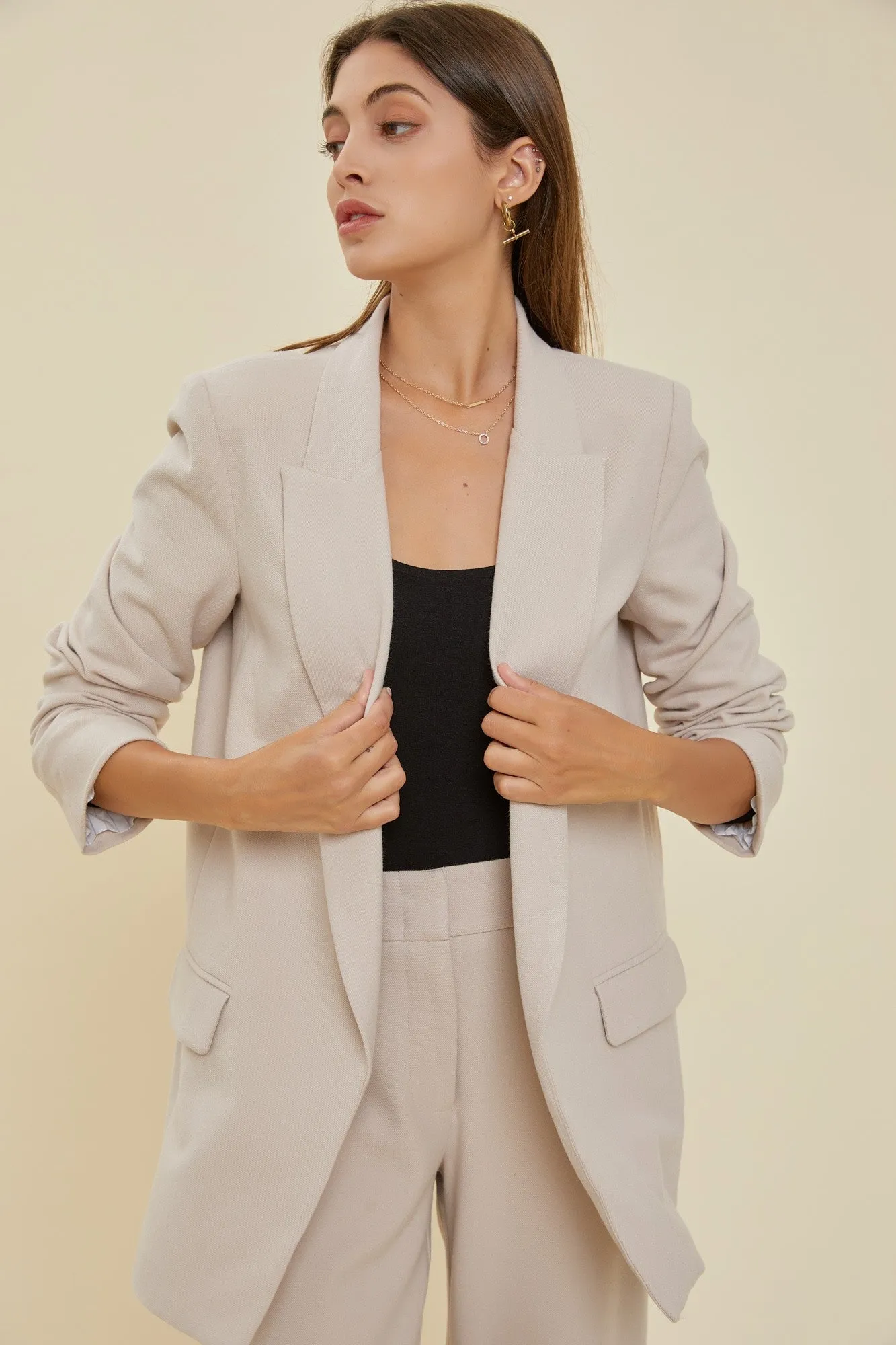 Josephine Blazer (Beige)