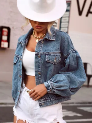 Just BE. Agodel Distressed Denim Jacket