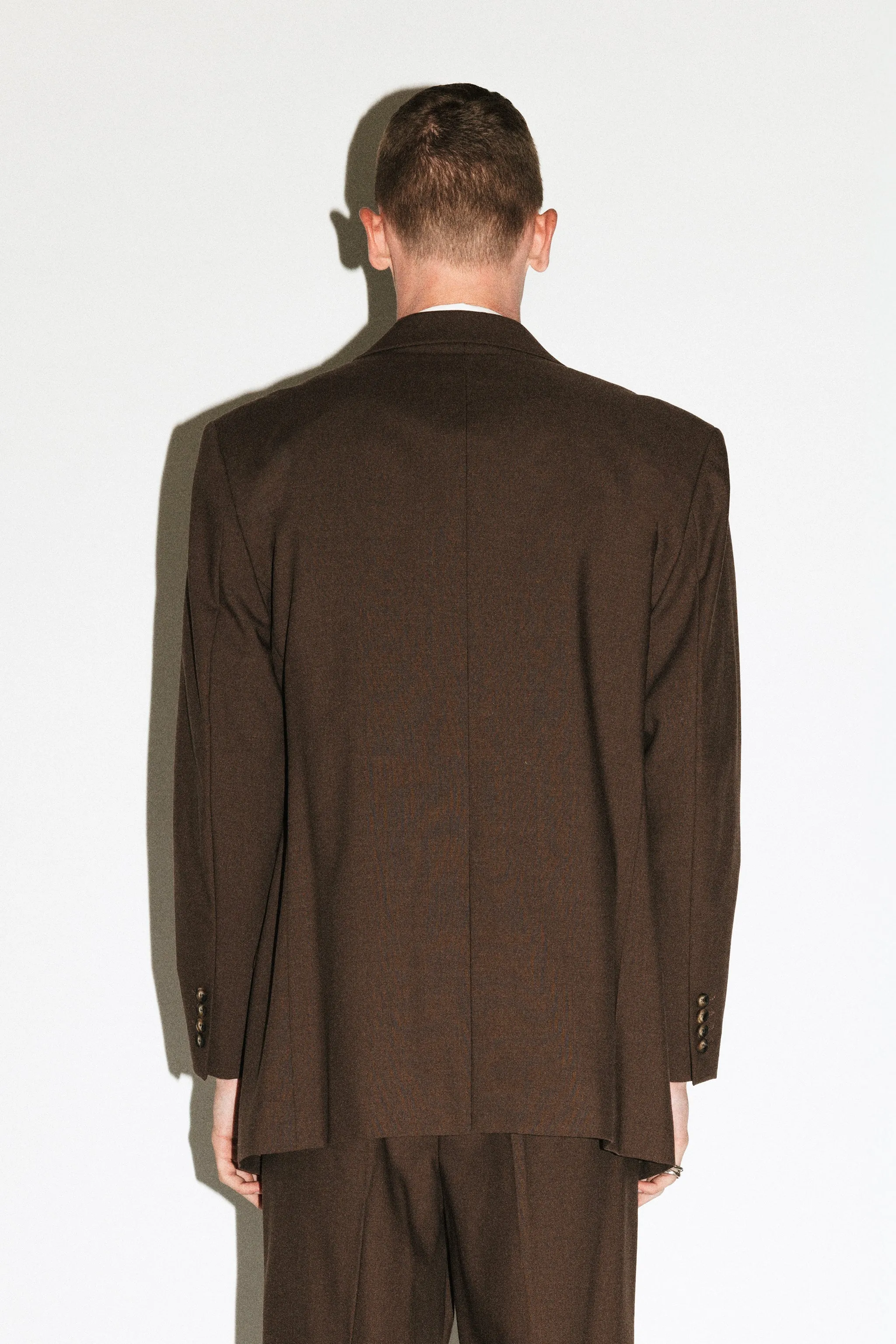 Paramount Oversized Blazer  |  Chocolate Brown