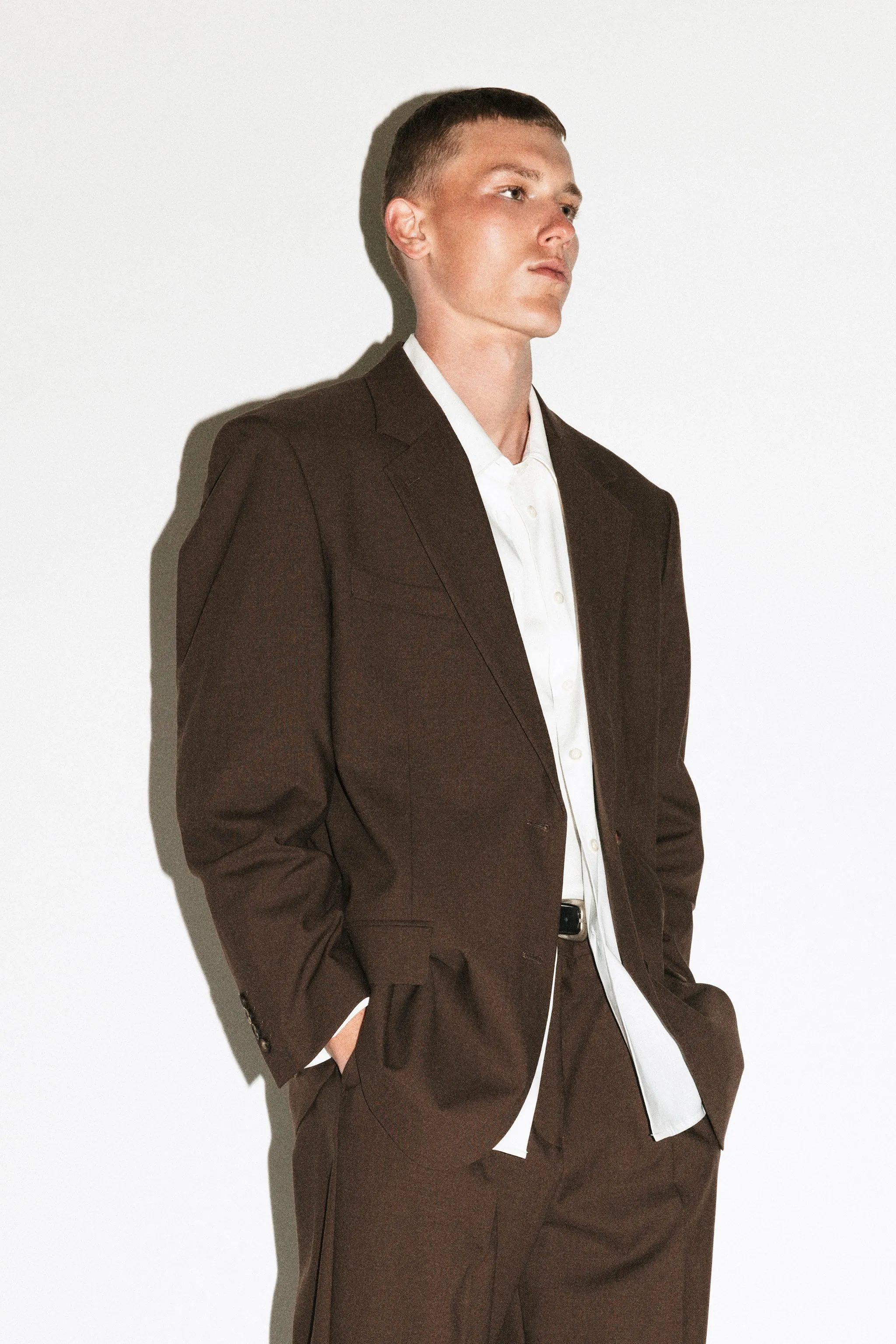 Paramount Oversized Blazer  |  Chocolate Brown