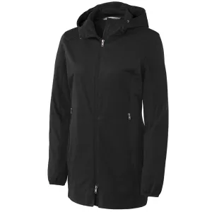 Port Authority Women's Deep Black Active Hooded Soft Shell Jacket