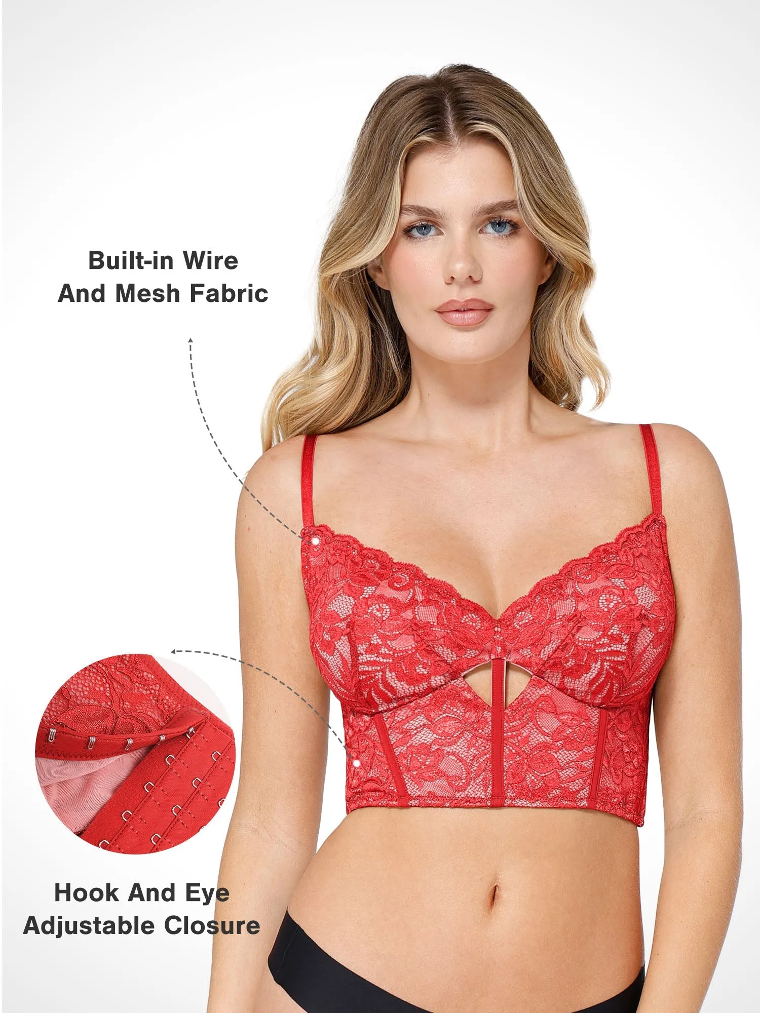 The Shapewear Bra Lace Bustier