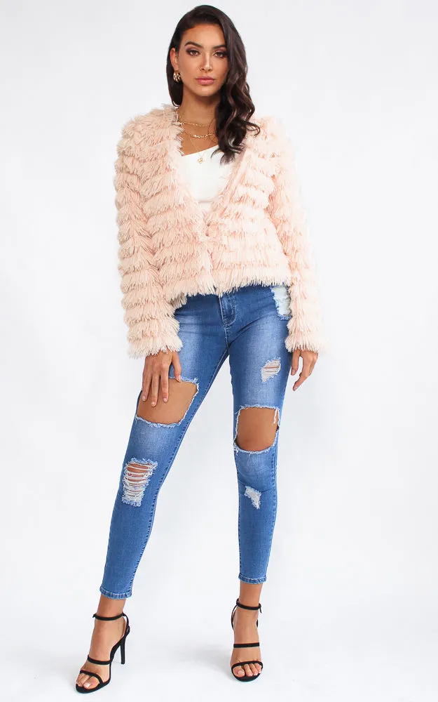 Tori Jacket - Blush