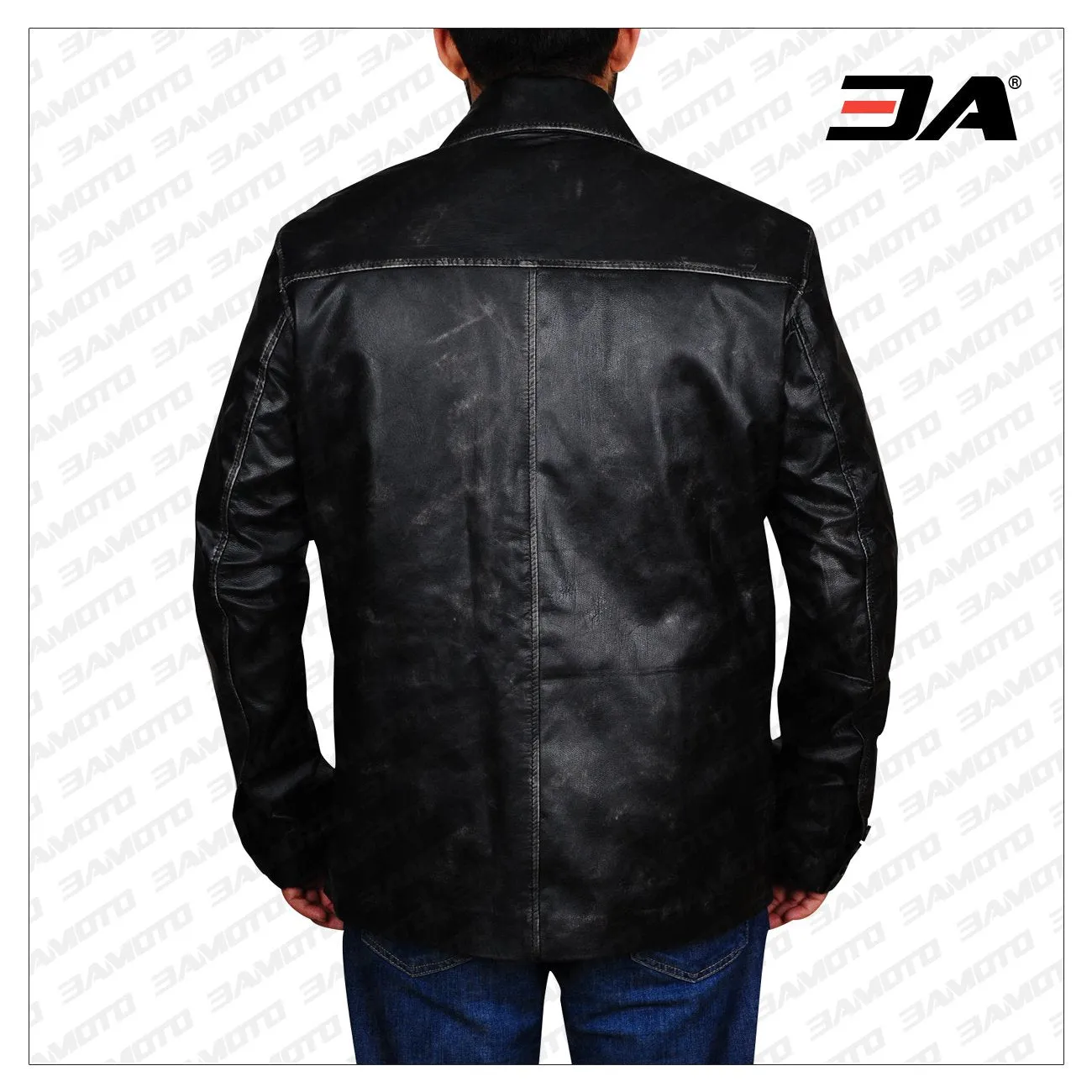 Vintage Black Leather Jacket