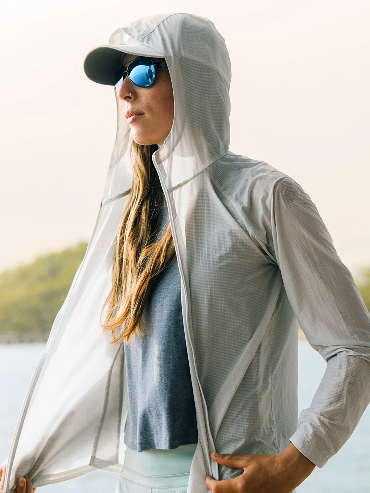 Women's Headwind Jacket - Light Grey